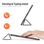 DUX DUCIS for Samsung Galaxy Tab S12+ Case  Domo Series Tri-fold Stand PU Leather Tablet Cover