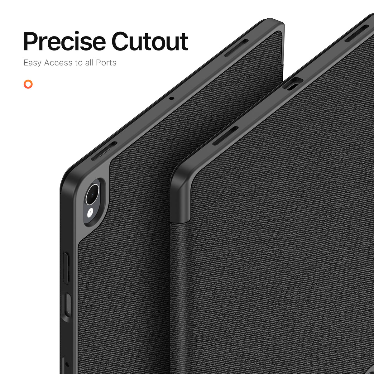 DUX DUCIS for Samsung Galaxy Tab S12+ Case  Domo Series Tri-fold Stand PU Leather Tablet Cover