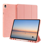 DUX DUCIS for Samsung Galaxy Tab S12+ Case  Domo Series Tri-fold Stand PU Leather Tablet Cover