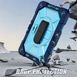 Tablet Case for Xiaomi Redmi Pad 2 SE / Pad 2 9.7 / Poco Pad C1 Kickstand PC + Silicone Shockproof Cover with Hand Strap / Shoulder Strap