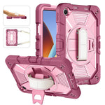 Tablet Case for Xiaomi Redmi Pad 2 SE / Pad 2 9.7 / Poco Pad C1 Kickstand PC + Silicone Shockproof Cover with Hand Strap / Shoulder Strap