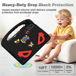 For Xiaomi Redmi Pad SE / Pad 2 11 Case Cartoon Insect Shockproof EVA Tablet Cover with Handle and Kickstand