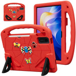 For Xiaomi Redmi Pad SE / Pad 2 11 Case Cartoon Insect Shockproof EVA Tablet Cover with Handle and Kickstand