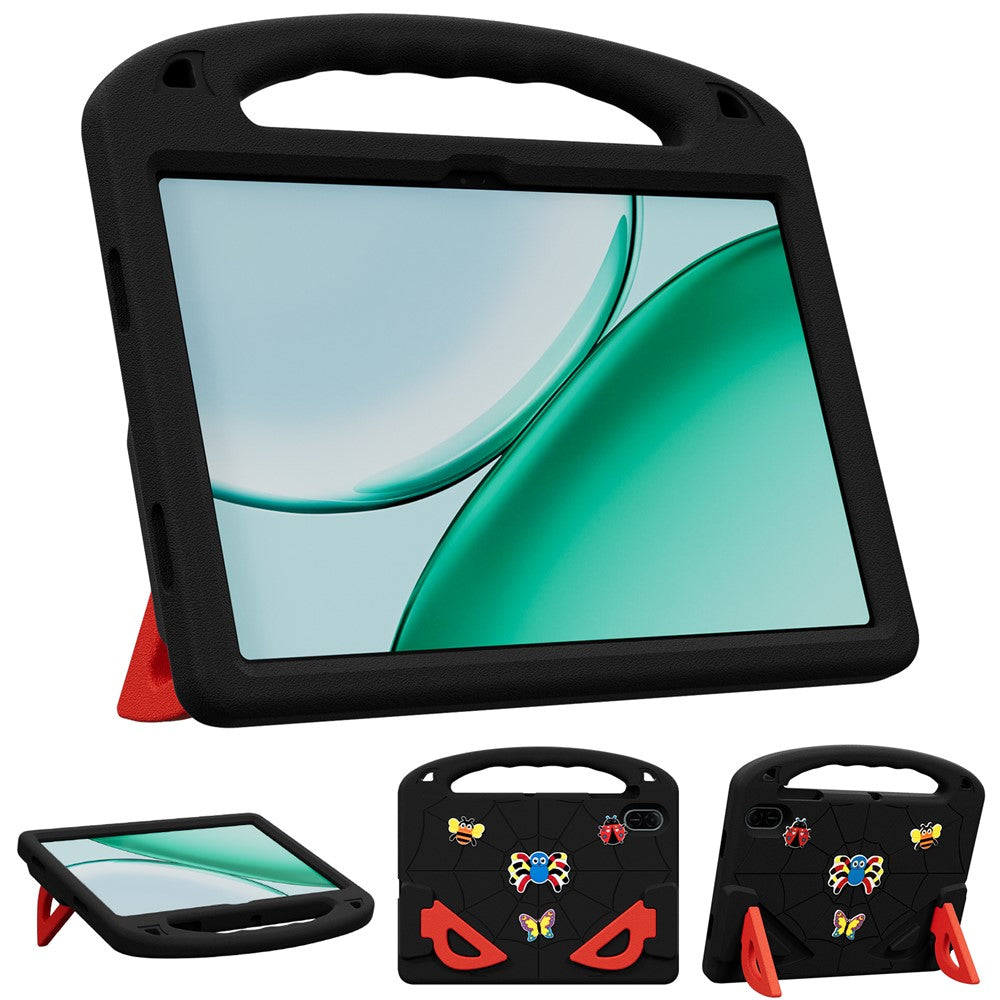 For Honor Pad X9 / Pad X8a / Pad X8b Case Cartoon Insect Shockproof EVA Tablet Cover with Handle and Kickstand