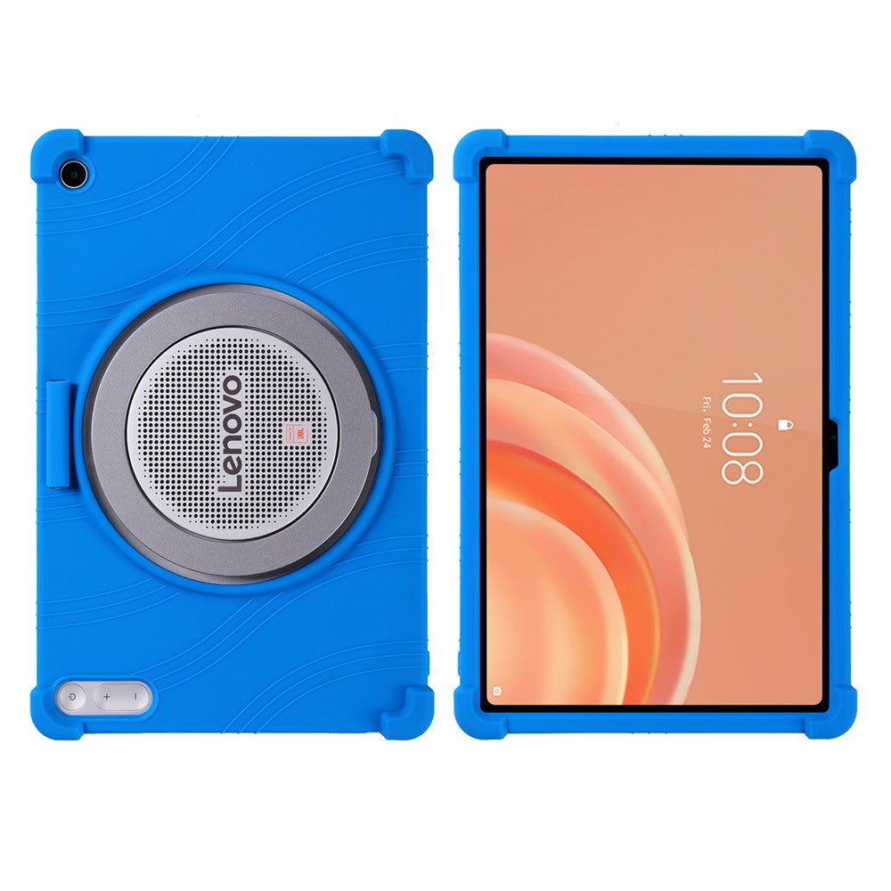 Lenovo Tab Plus Gen 2-fodral i silikon med surfplatta och pennhållare