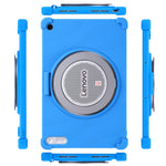 Lenovo Tab Plus Gen 2-fodral i silikon med surfplatta och pennhållare