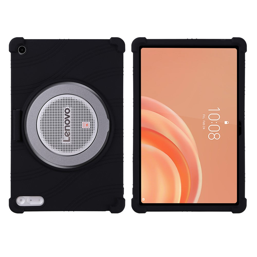 Lenovo Tab Plus Gen 2-fodral i silikon med surfplatta och pennhållare
