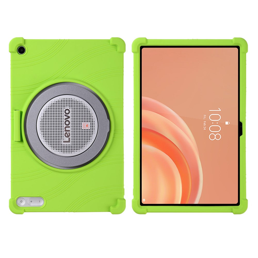 Lenovo Tab Plus Gen 2-fodral i silikon med surfplatta och pennhållare
