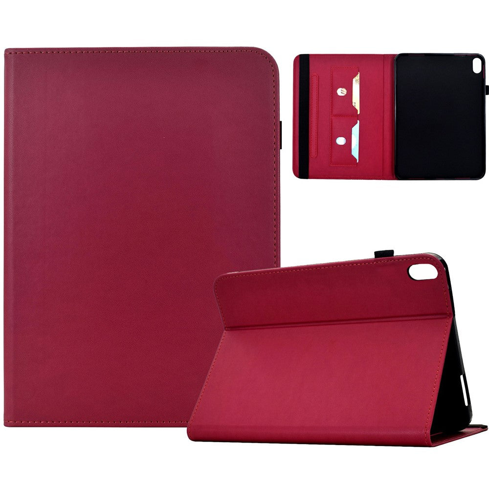 For Xiaomi Redmi Pad 2 11 Case Solid Color PU Leather Card Holder Stand Tablet Cover