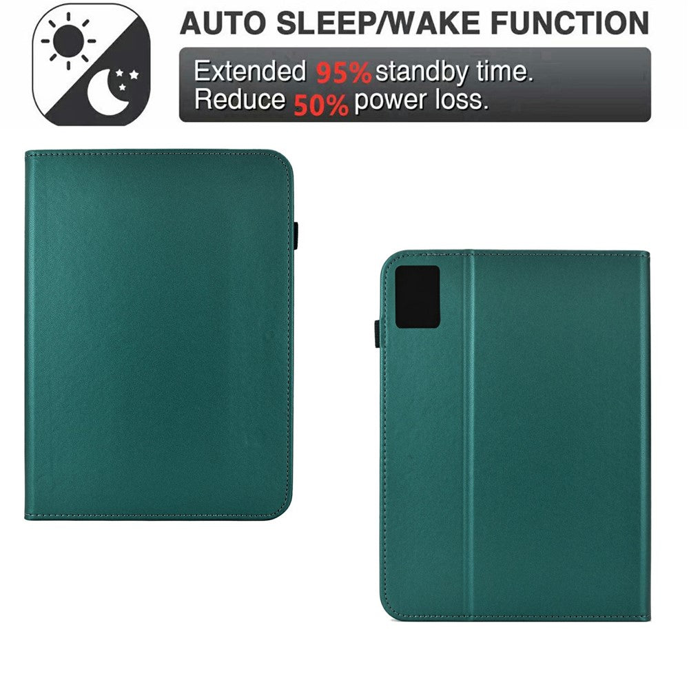 For Lenovo Xiaoxin Pad 11 2025 Case Solid Color PU Leather Card Holder Stand Tablet Cover