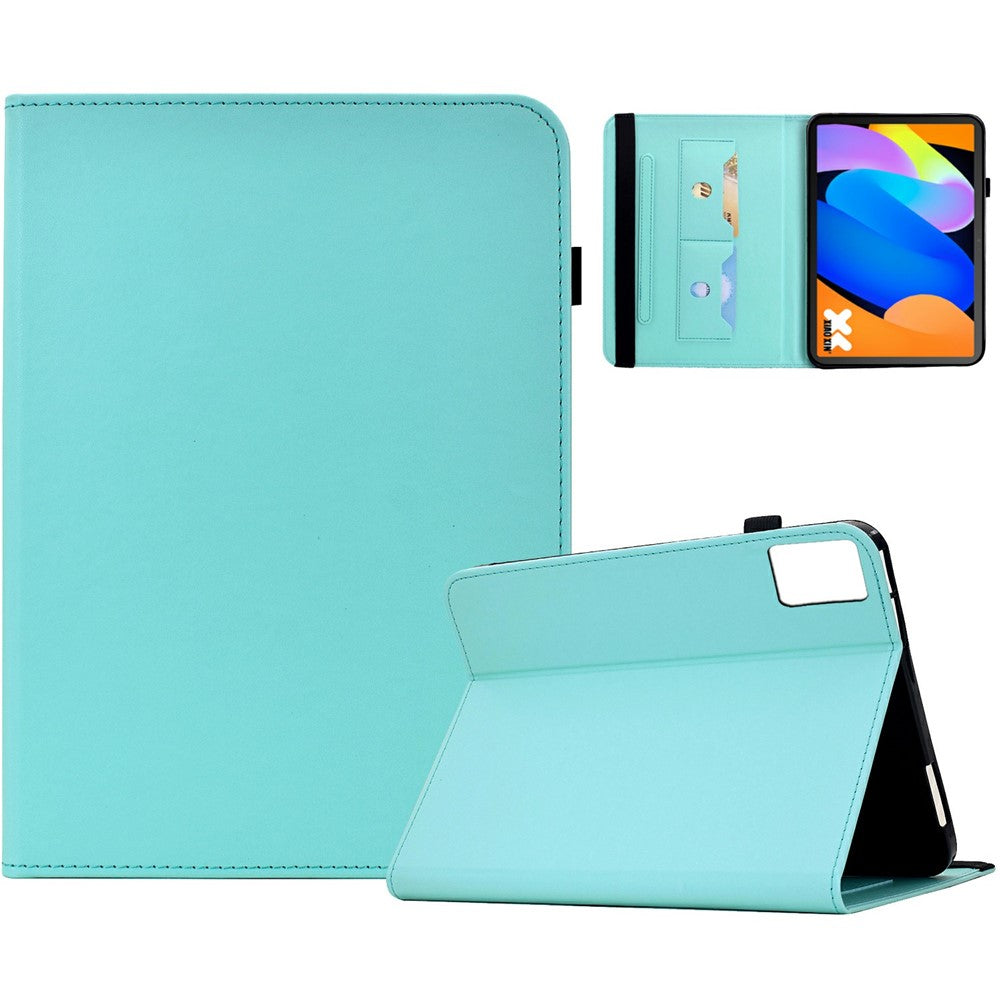 For Lenovo Xiaoxin Pad 11 2025 Case Solid Color PU Leather Card Holder Stand Tablet Cover