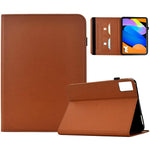 For Lenovo Xiaoxin Pad 11 2025 Case Solid Color PU Leather Card Holder Stand Tablet Cover