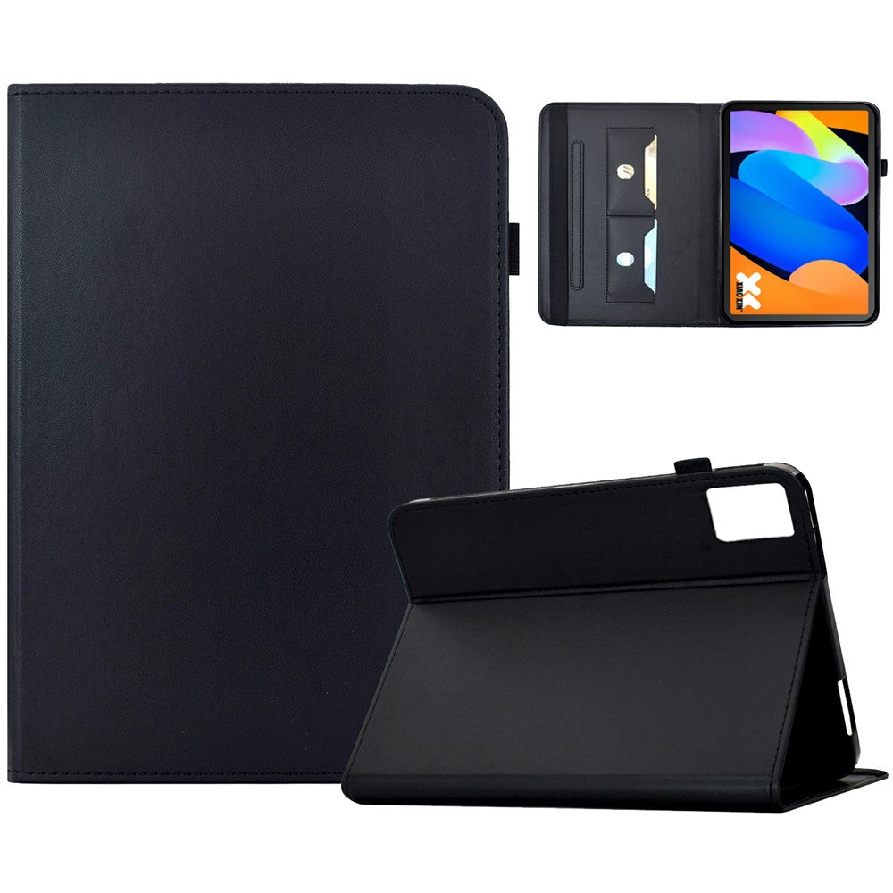 For Lenovo Xiaoxin Pad 11 2025 Case Solid Color PU Leather Card Holder Stand Tablet Cover