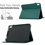 Til Honor Pad X9 / Pad X8a etui ensfarvet PU-læder kortholder stander tabletcover