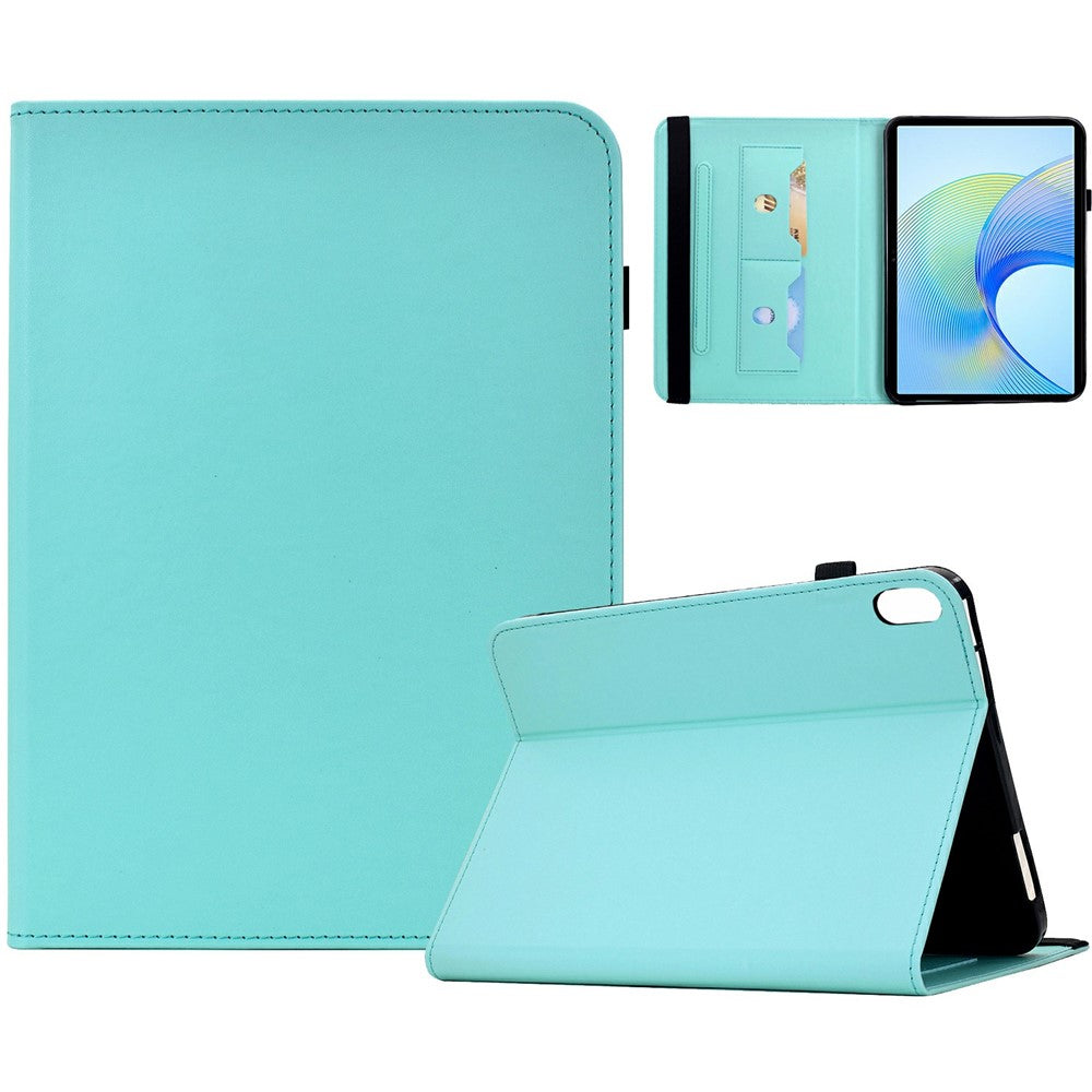 Til Honor Pad X9 / Pad X8a etui ensfarvet PU-læder kortholder stander tabletcover