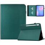 Til Samsung Galaxy Tab S10 FE+ Cover Enfarget PU-læder Kortholder Stativ Tabletcover