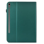 Til Samsung Galaxy Tab S10 FE+ Cover Enfarget PU-læder Kortholder Stativ Tabletcover