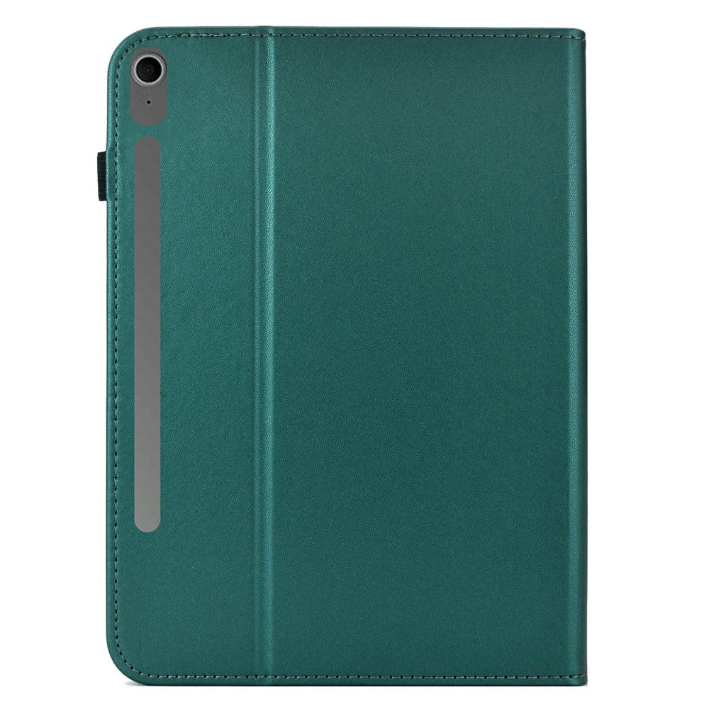 Til Samsung Galaxy Tab S10 FE+ Cover Enfarget PU-læder Kortholder Stativ Tabletcover