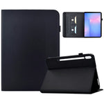 Til Samsung Galaxy Tab S10 FE+ Cover Enfarget PU-læder Kortholder Stativ Tabletcover