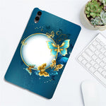 Til Samsung Galaxy Tab S12+ TPU Cover Mønstertryk Slim Tablet Beskyttelsescover