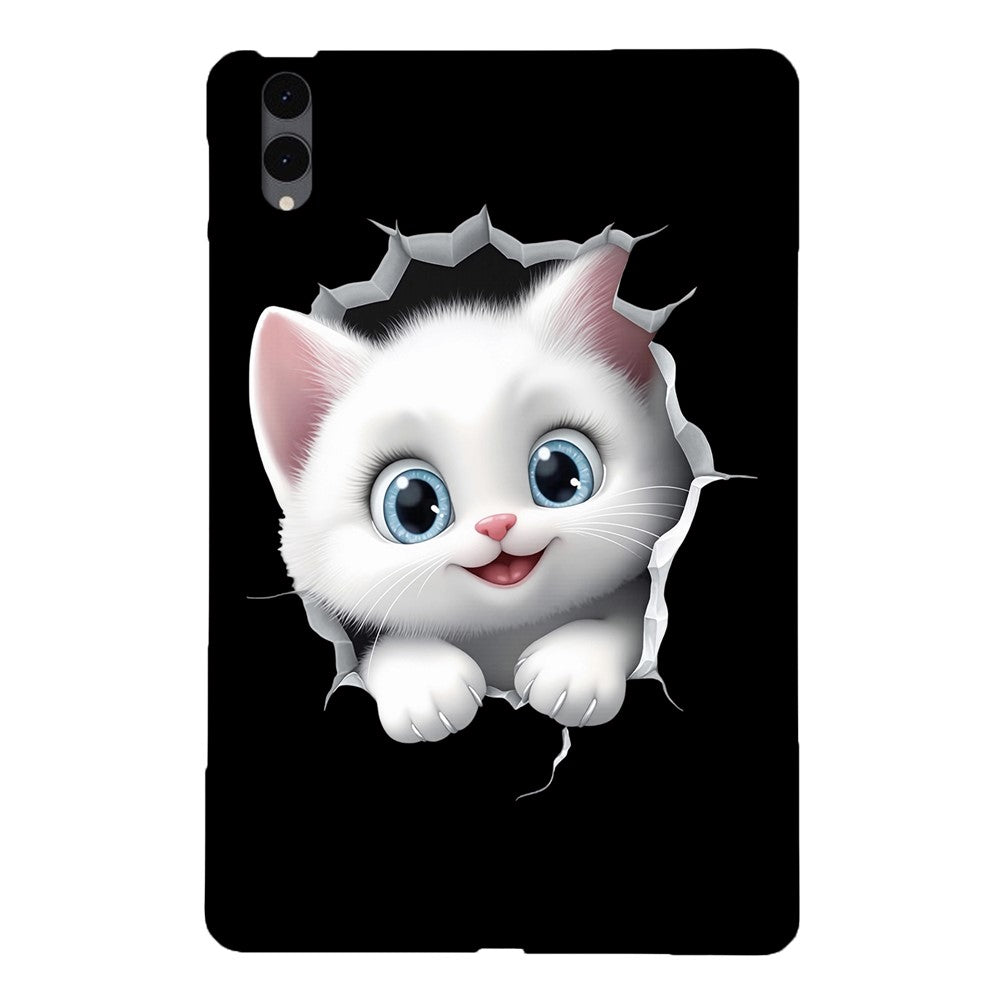 Til Samsung Galaxy Tab S12+ Cover med mønstertryk Blødt TPU Tablet Cover