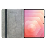 Til Samsung Galaxy Tab S12+ Lædercover med Mønsterprint, Standfunktion og Kortlommer