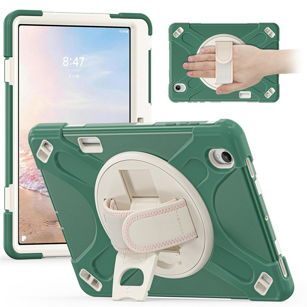 For Samsung Galaxy Tab S12+ Case TPU + PC + Silicone Kickstand Anti Drop Tablet Cover
