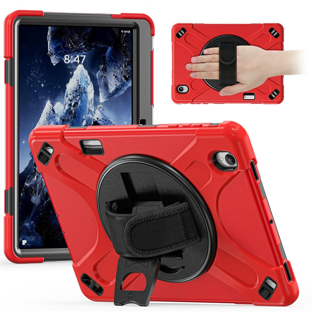 For Samsung Galaxy Tab S12+ Case TPU + PC + Silicone Kickstand Anti Drop Tablet Cover