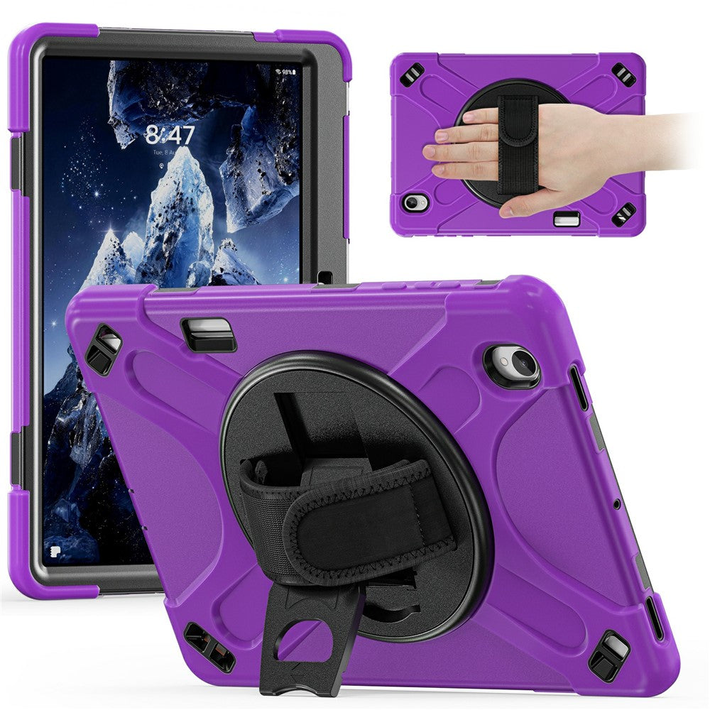 For Samsung Galaxy Tab S12+ Case TPU + PC + Silicone Kickstand Anti Drop Tablet Cover