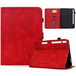 Til Samsung Galaxy Tab S12+ Læderetui Blommeblomst Stand Kortlommer Tablet Cover