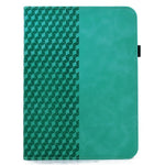 Til Samsung Galaxy Tab S12+ Etui Roterbart Stativ Kortlommer Blokeringsmønster Lædercover