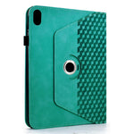 Til Samsung Galaxy Tab S12+ Etui Roterbart Stativ Kortlommer Blokeringsmønster Lædercover