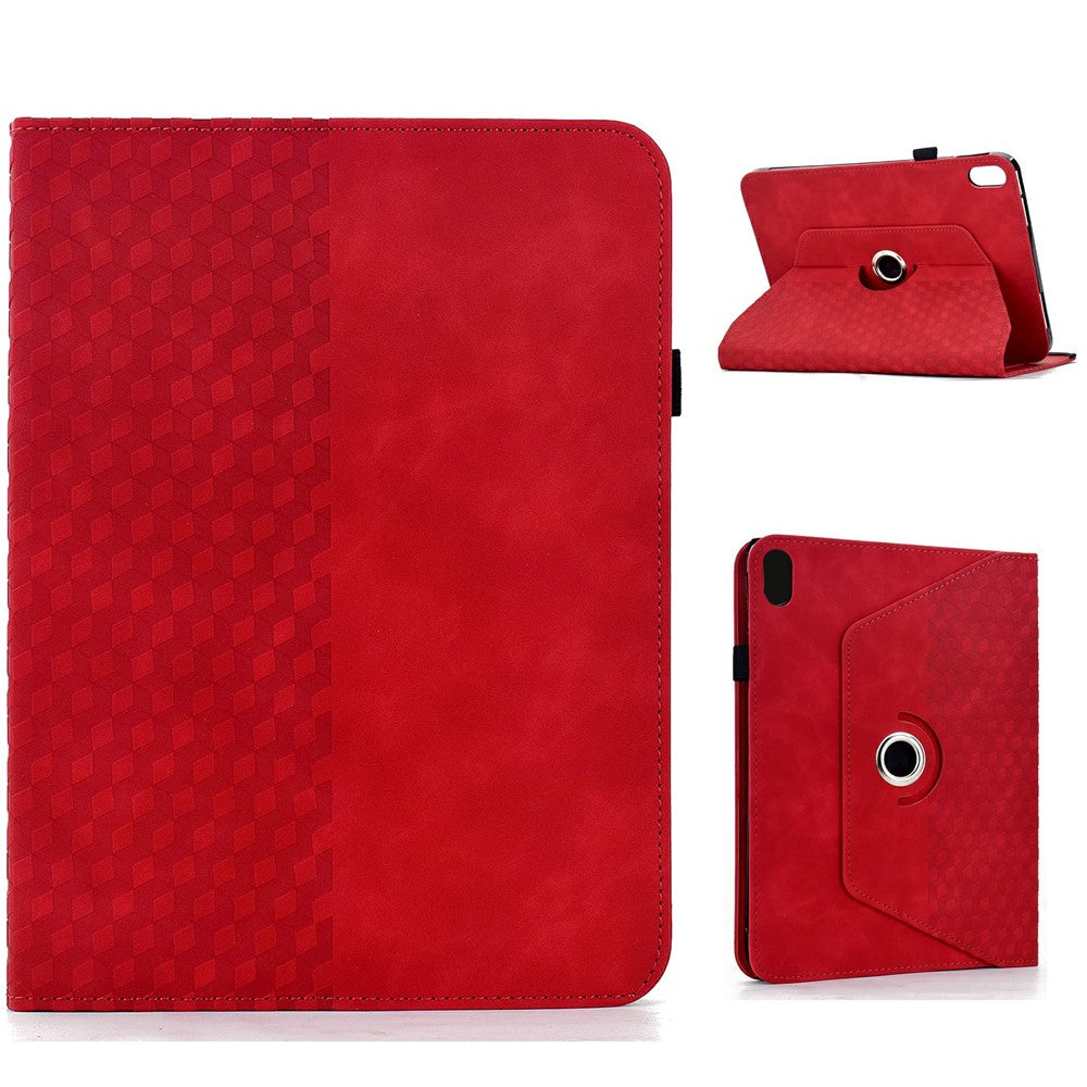 Til Samsung Galaxy Tab S12+ Etui Roterbart Stativ Kortlommer Blokeringsmønster Lædercover