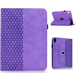 Til Samsung Galaxy Tab S12+ Etui Roterbart Stativ Kortlommer Blokeringsmønster Lædercover