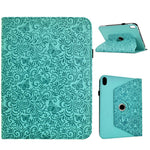 Samsung Galaxy Tab S12+ Fodral Butterfly Flower Imprint Läder Surfplatta Fodral med Roterande Stativ Korthållare