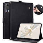 For Lenovo Legion Y700 (Gen 5) Case Front Pocket Business Leather Tablet Cover with Card Holder Stand