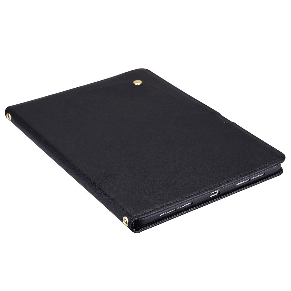 For Lenovo Legion Y700 (Gen 5) Case Front Pocket Business Leather Tablet Cover with Card Holder Stand