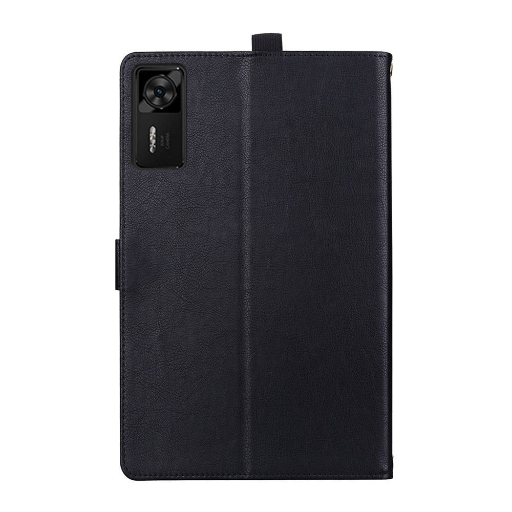 For Lenovo Legion Y700 (Gen 5) Case Front Pocket Business Leather Tablet Cover with Card Holder Stand