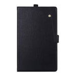 For Lenovo Legion Y700 (Gen 5) Case Front Pocket Business Leather Tablet Cover with Card Holder Stand