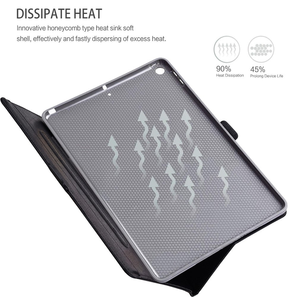 For Lenovo Legion Y700 (Gen 5) Case Front Pocket Business Leather Tablet Cover with Card Holder Stand