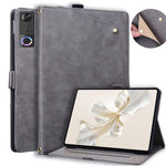 For Lenovo Legion Y700 (Gen 5) Case Front Pocket Business Leather Tablet Cover with Card Holder Stand