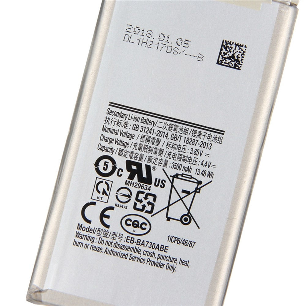 For Samsung Galaxy A8+ (2018) (A730) 3.85V 3500 mAh Rechargeable Li-ion Battery Replacement Part (Encode: EB-BA730ABE) (without Logo)