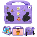 EVA Case for Samsung Galaxy Tab A11 / Tab A9 / Tab A 8.0 (2019) / Tab A7 Lite 8.7-inch / Lenovo Tab One / Tab K9 Cartoon Thumb Kickstand Shockproof Tablet Cover