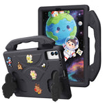 EVA-skal för Samsung Galaxy Tab S10+ / Tab S9 FE+ / Tab S9+ / Tab S8+ / Tab S7+ / Tab S7 FE / Xiaomi Pad 5 Pro 12.4 (2022) / Huawei MatePad Pro 12.6 (2021) Tecknad tummet stöd stötsäkert surfplatteskydd