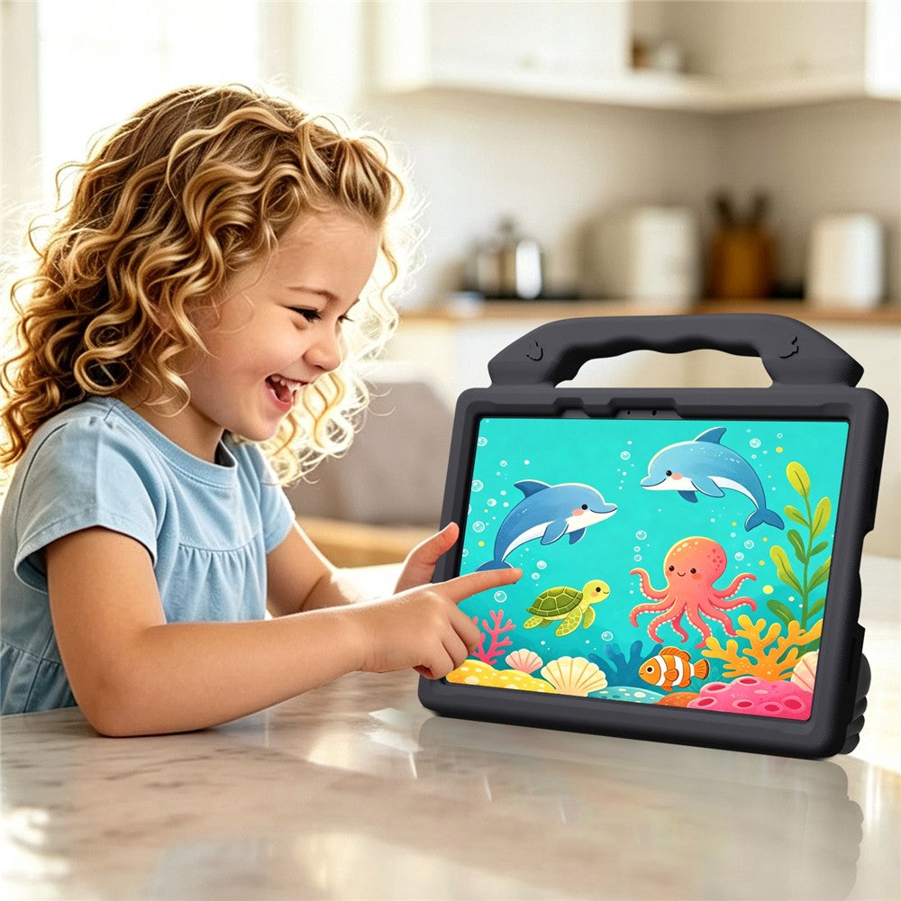 EVA Case for Xiaomi Redmi Pad 2 Pro / Pad Pro 5G / Pad Pro / Poco Pad M1 / Honor Pad 20 / Pad 10 / Pad V8 Pro Cartoon Thumb Kickstand Shockproof Tablet Cover
