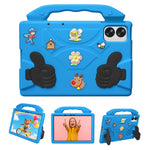 EVA Case for Xiaomi Redmi Pad 2 Pro / Pad Pro 5G / Pad Pro / Poco Pad M1 / Honor Pad 20 / Pad 10 / Pad V8 Pro Cartoon Thumb Kickstand Shockproof Tablet Cover