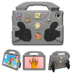 Motorola Moto Pad 60 Lite / Lenovo Tab TB311FU EVA-cover, tegneserie, tommelfingerstøtte, stødsikker tabletbeskyttelse