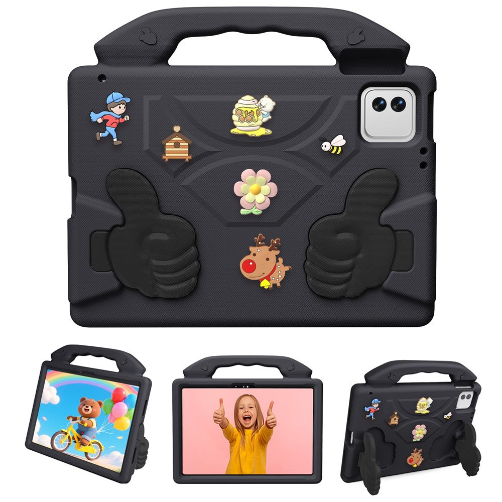 EVA Case for Xiaomi Pad 8 Pro / Pad 8 / Pad 7 Pro / Pad 7 / Poco Pad X1 Cartoon Thumb Kickstand Shockproof Tablet Cover