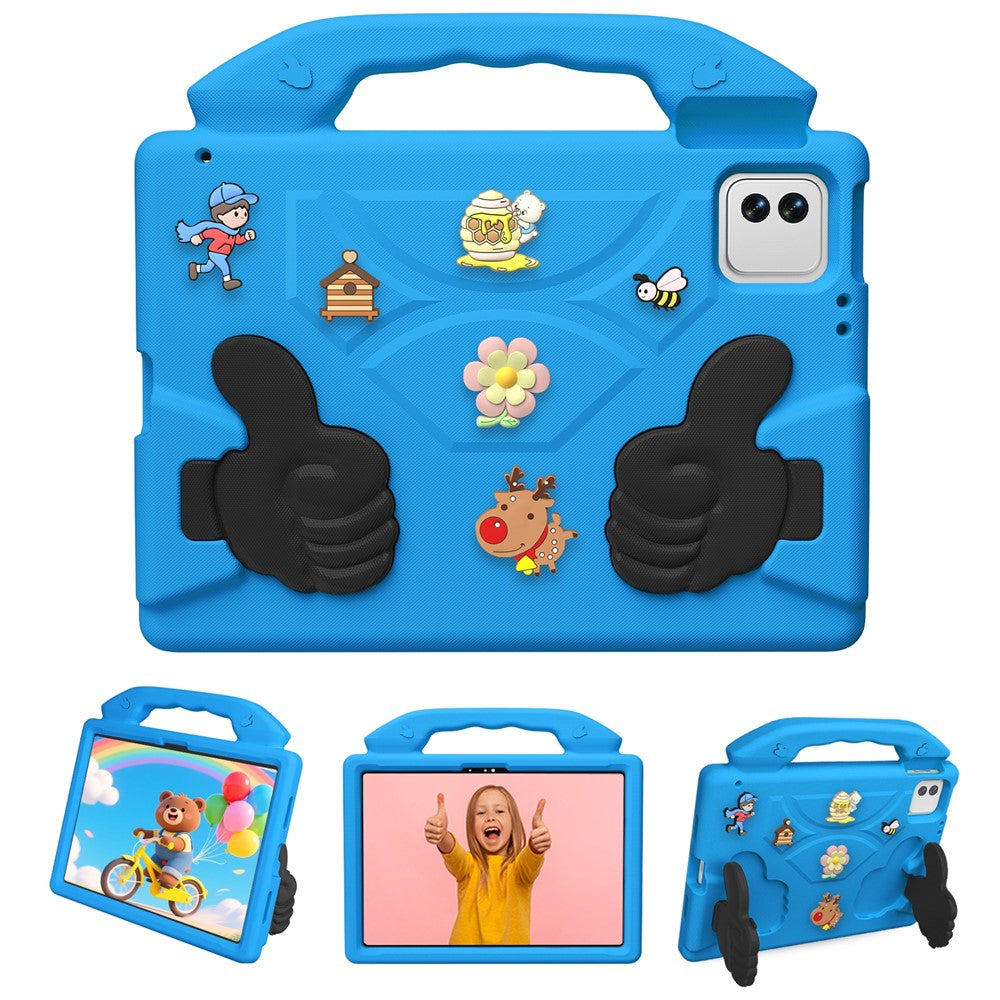 EVA Case for Xiaomi Pad 8 Pro / Pad 8 / Pad 7 Pro / Pad 7 / Poco Pad X1 Cartoon Thumb Kickstand Shockproof Tablet Cover