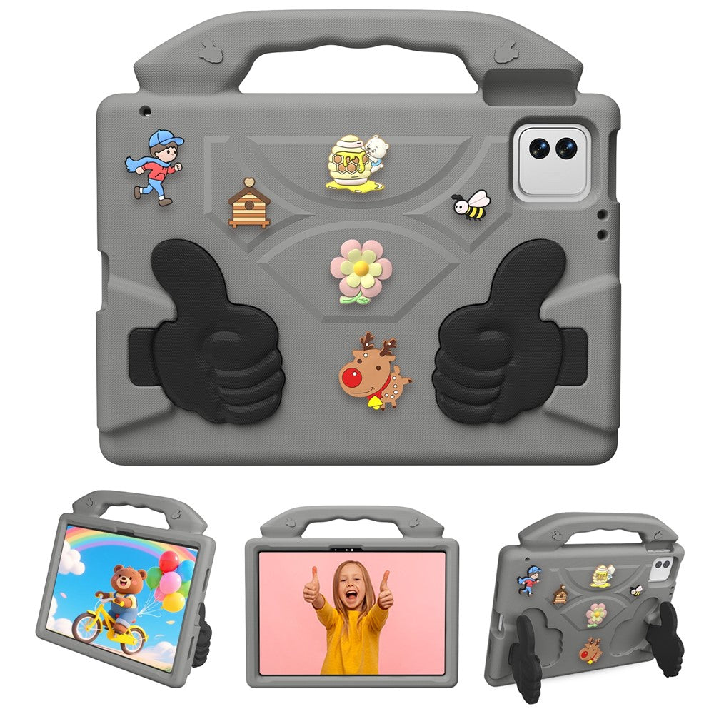 EVA Case for Xiaomi Pad 8 Pro / Pad 8 / Pad 7 Pro / Pad 7 / Poco Pad X1 Cartoon Thumb Kickstand Shockproof Tablet Cover